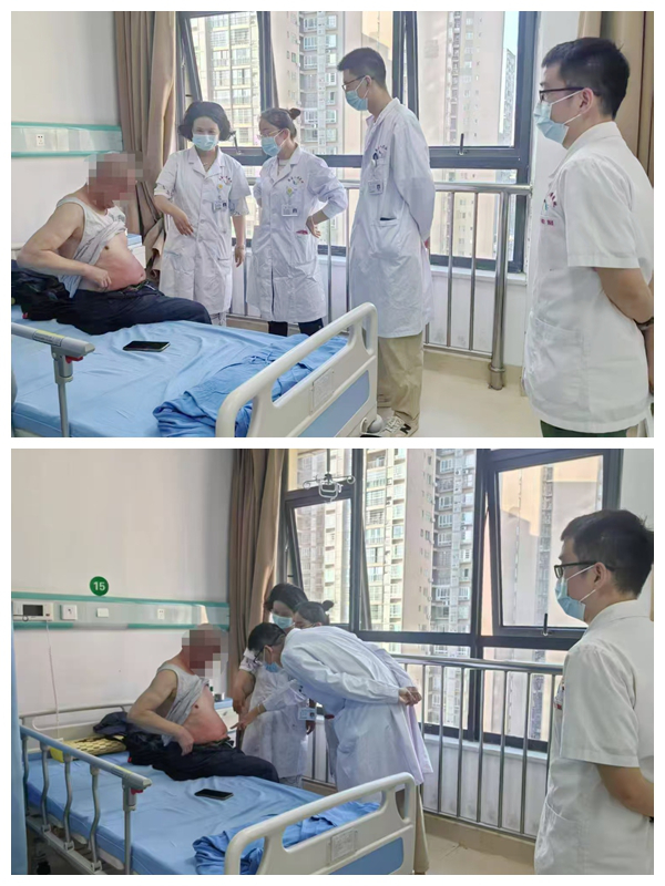 医患情深：八旬老人感谢信背…